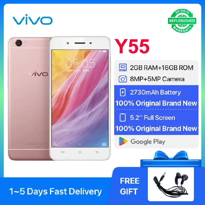 Vivo Y55 2GB RAM 16GB ROM